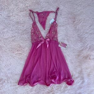 Spree lingerie pink 2pc Set